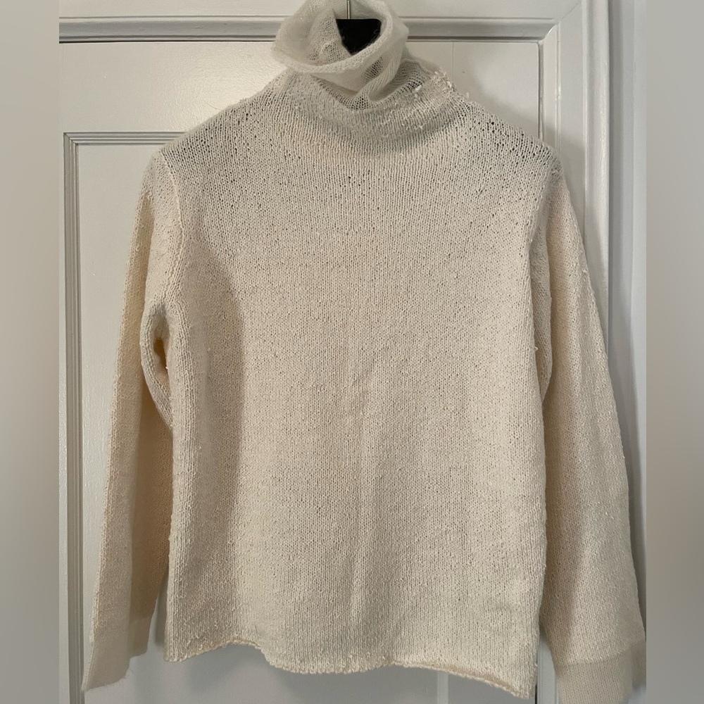 VINTAGE Elegant Cream Sweater for Women